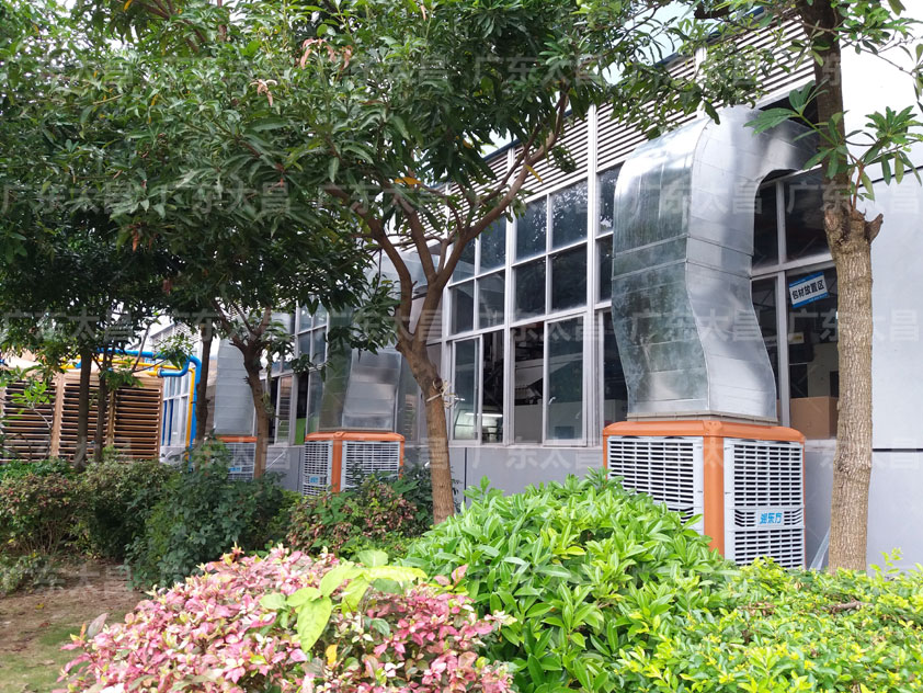 不知道大型廠房怎么降溫？看看環(huán)?？照{是怎么做到的