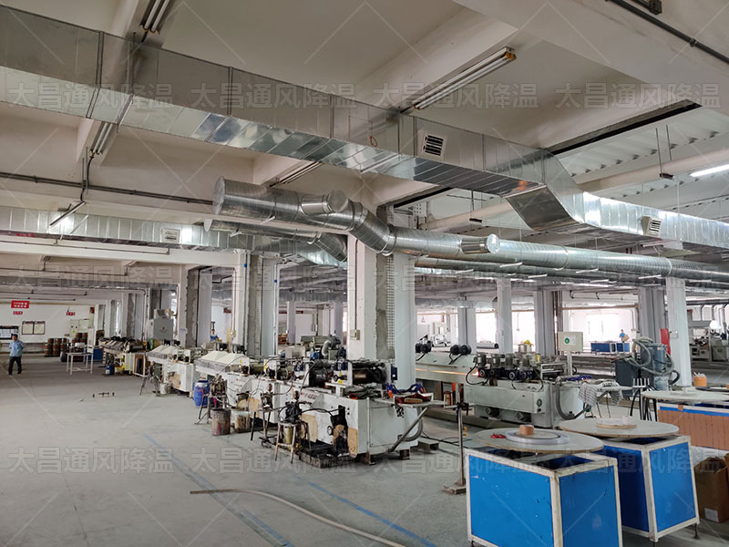 夏日降溫神器，環(huán)?？照{(diào)讓廠房更宜人！