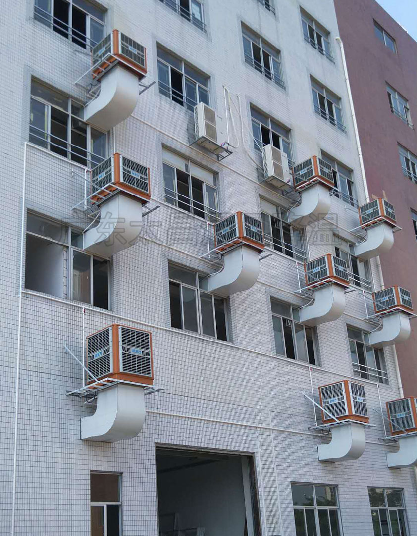 注塑廠降溫 注塑車間通風(fēng)換氣解決方案