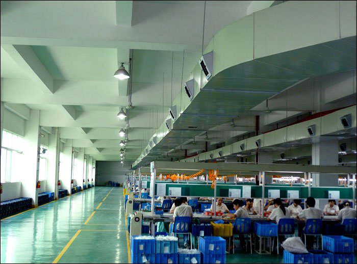 廣東電子廠環(huán)?？照{(diào)通風降溫案例