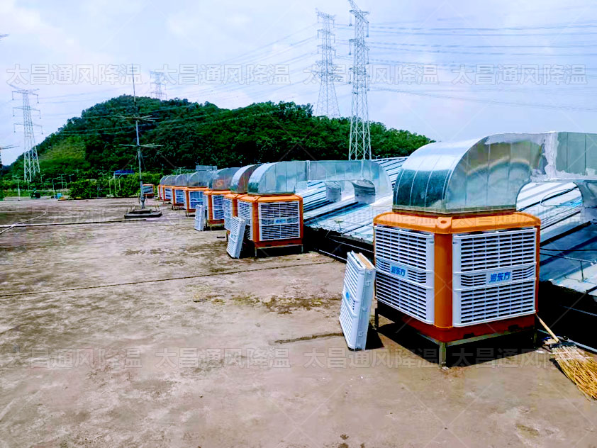 車間通風(fēng)降溫什么方案好？車間太熱怎么辦