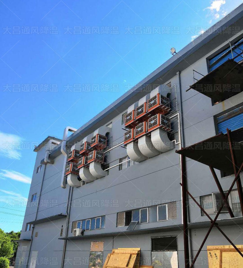 1000平米廠房車間怎么降溫？環(huán)?？照{(diào)兩種送風(fēng)方式來解決